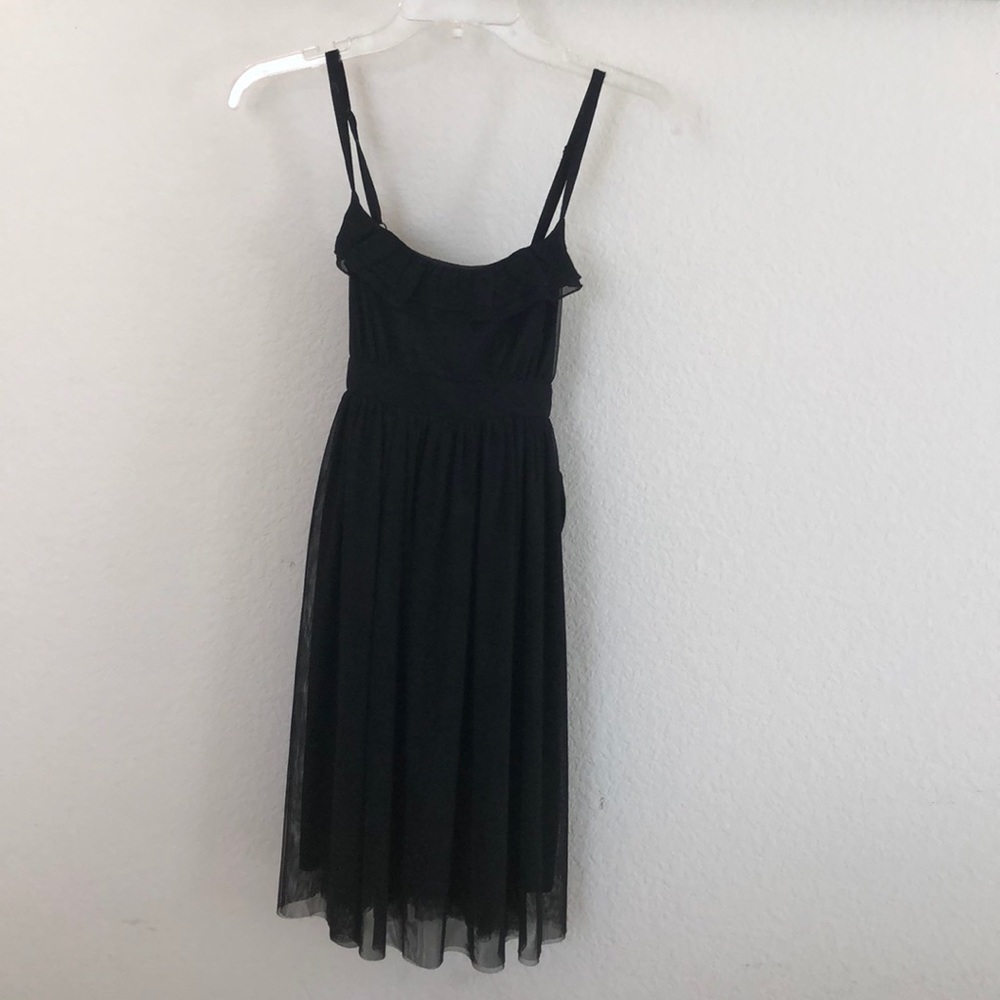 Black summer dress.
